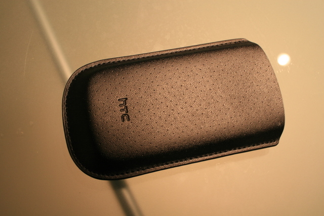 HTC Magic with Leather Case