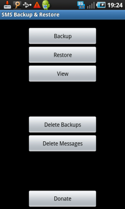 SMS Backup & Resotre