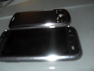 Galaxy S is thinner HTC Magic Size