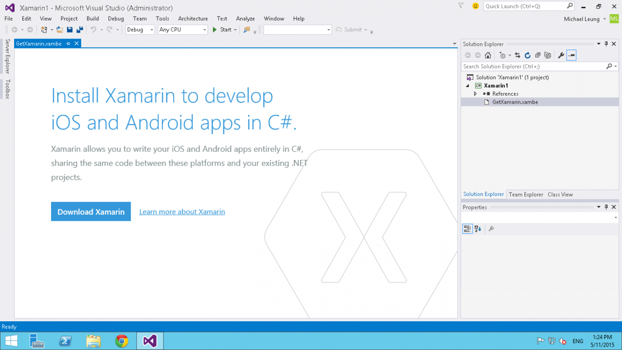 Preview Visual Studio 2015